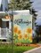 Large Garden Flag Holder Stand Pole for 28 x 40 Flags with Shepherds Hooks for Outdoor - 60 Inches Heavy Duty Yard Flag Post Stake Perfect for Outdoor Decor(Without Solar Lights & Flag)
